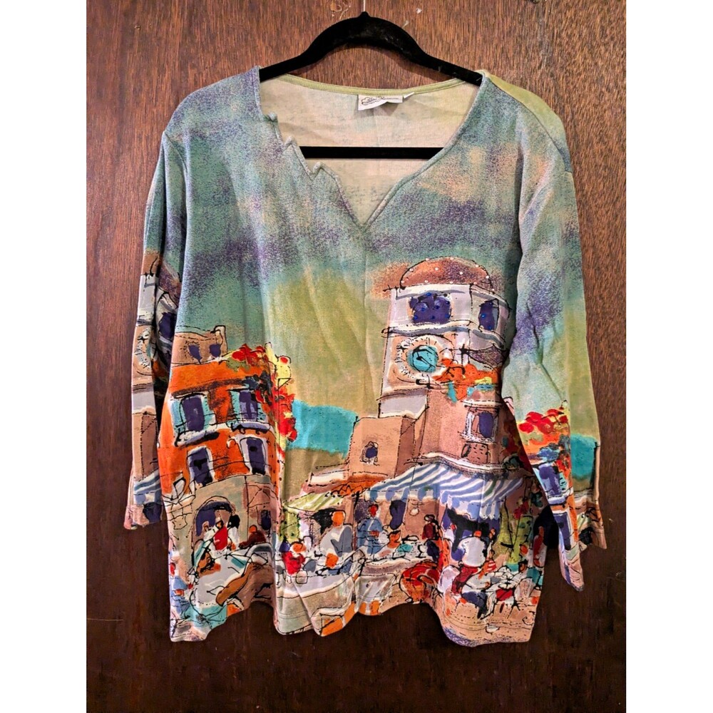 Michael Leu 1x Multicolor City Graphic Shirt